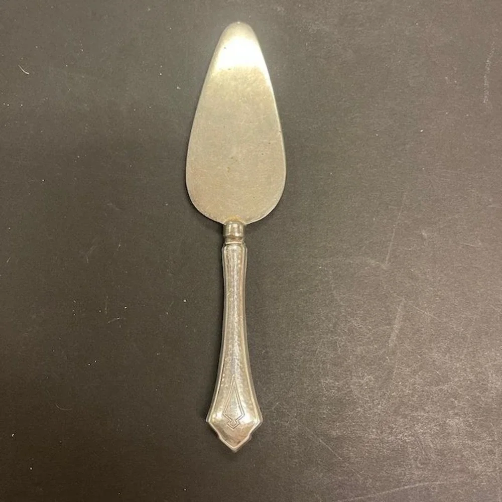 Vintage Sterling Silver Handle Cake Server‎ Early 20th Century CS1